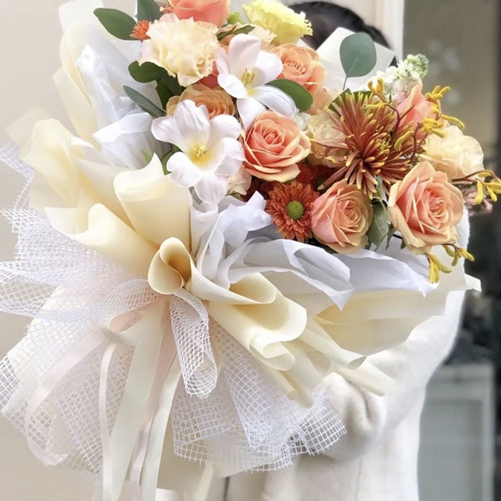 50cm Wide Fresh Flower Wrappin - Flower Wrap Kraft ulasan dan harga