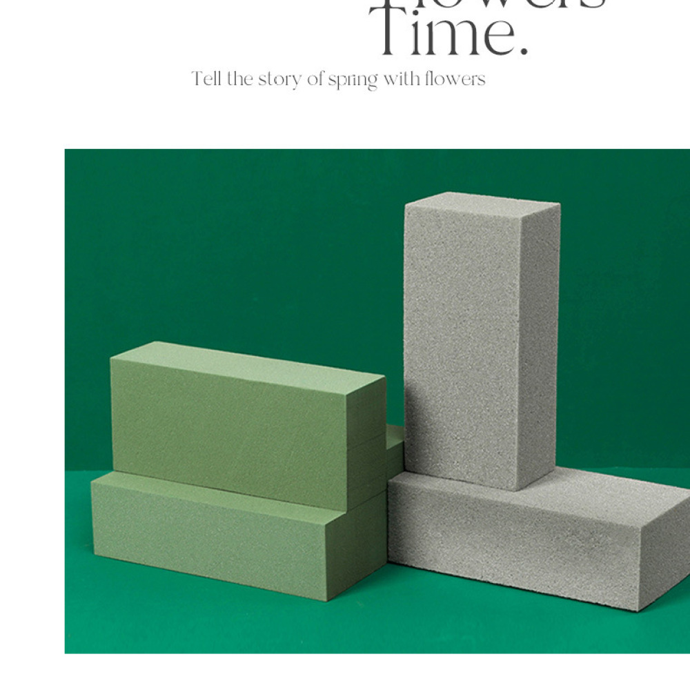 Green Floral Foam Round Wet Bl - Quality Florist Supply ulasan dan harga