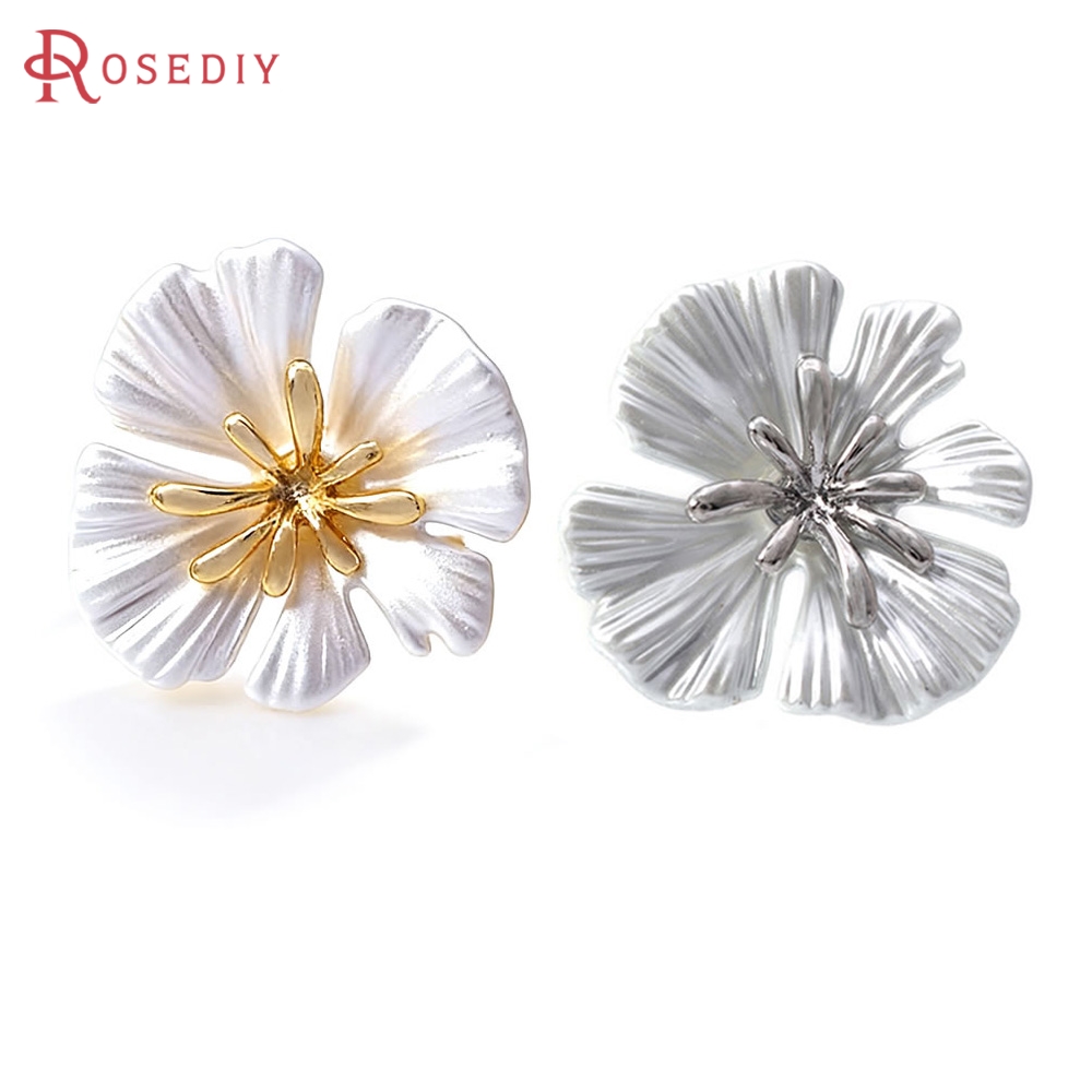 18K Gold Color Brass Flower St - Florist Supplies ulasan dan harga