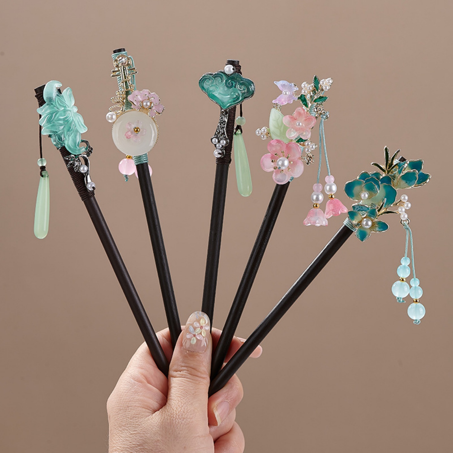 Vintage Flower Hairpin For Wom - Florist Supplies ulasan dan harga
