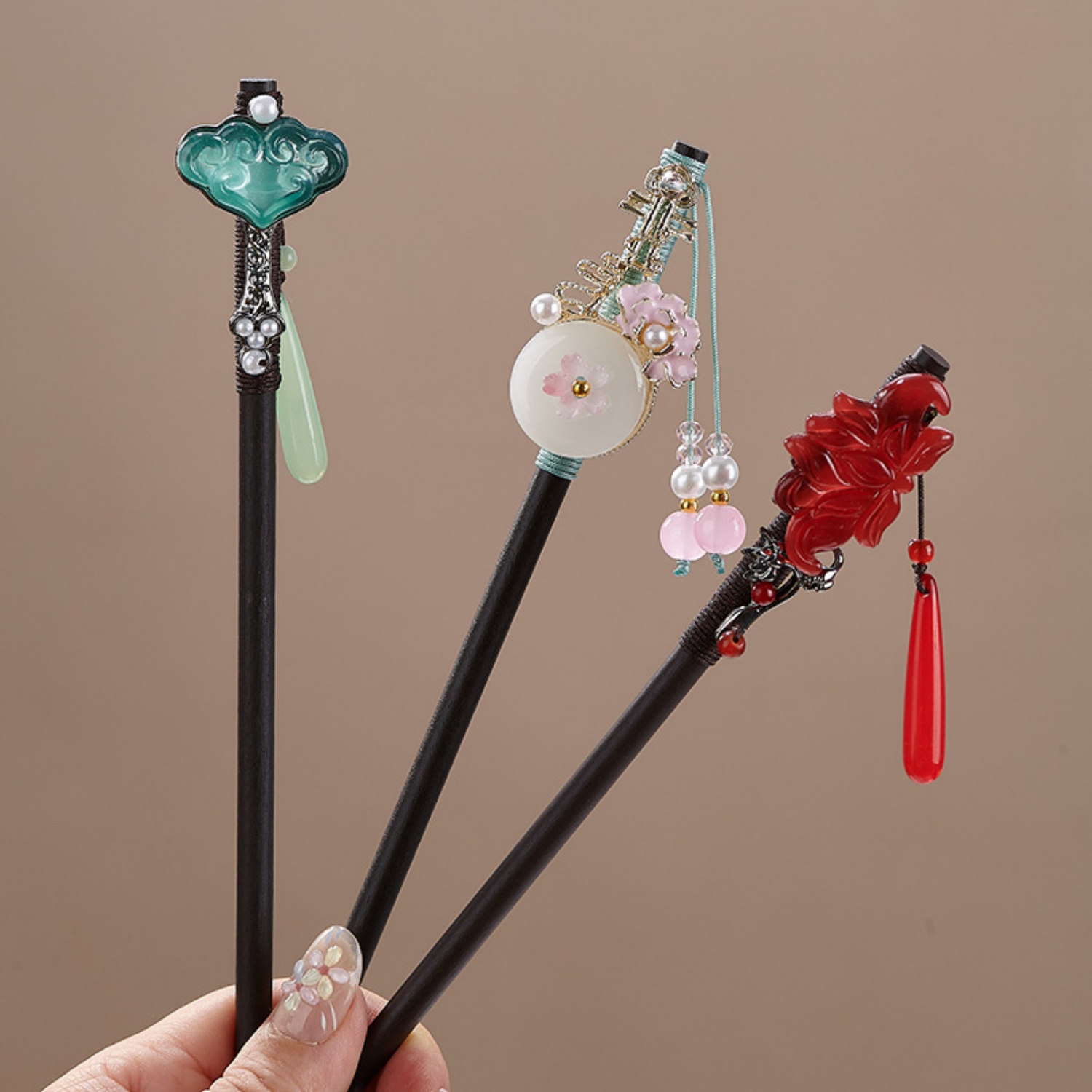 Vintage Flower Hairpin For Wom - Florist Supplies ulasan dan harga