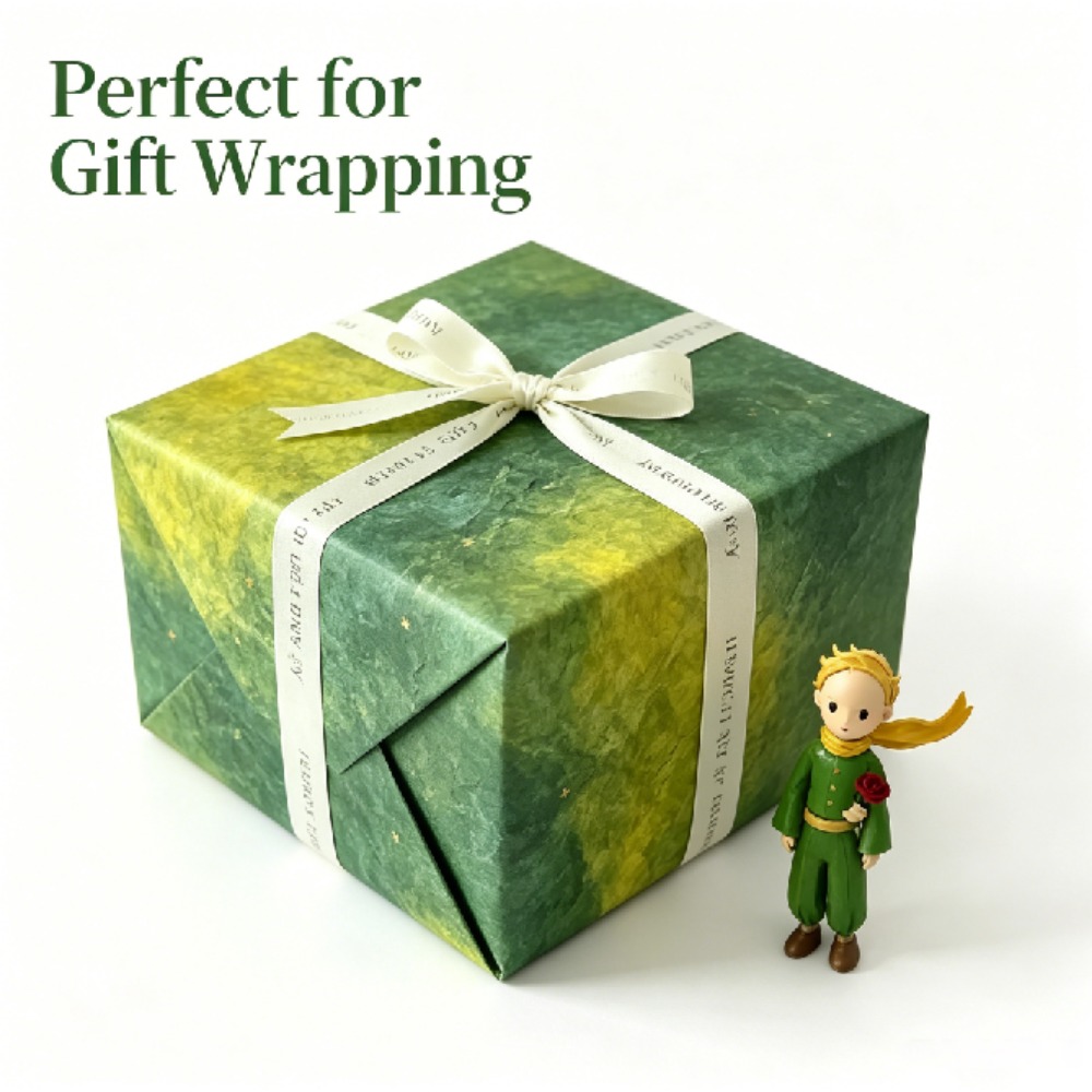 Spring Gradient Green Kraft Fl - Flower Wrap Kraft ulasan dan harga