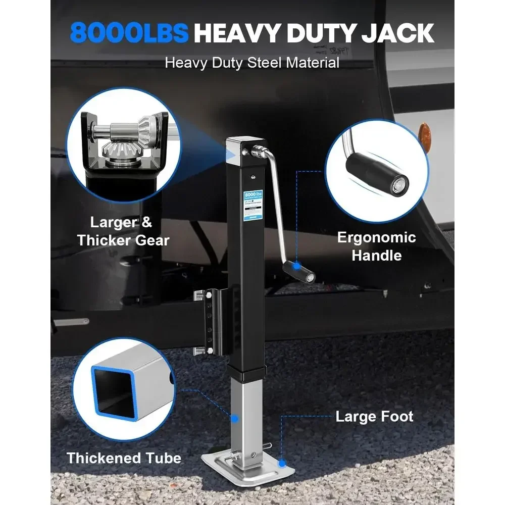8000 lbs Trailer Jack Heavy Du - B & J Florist Supply Linwood ulasan dan harga