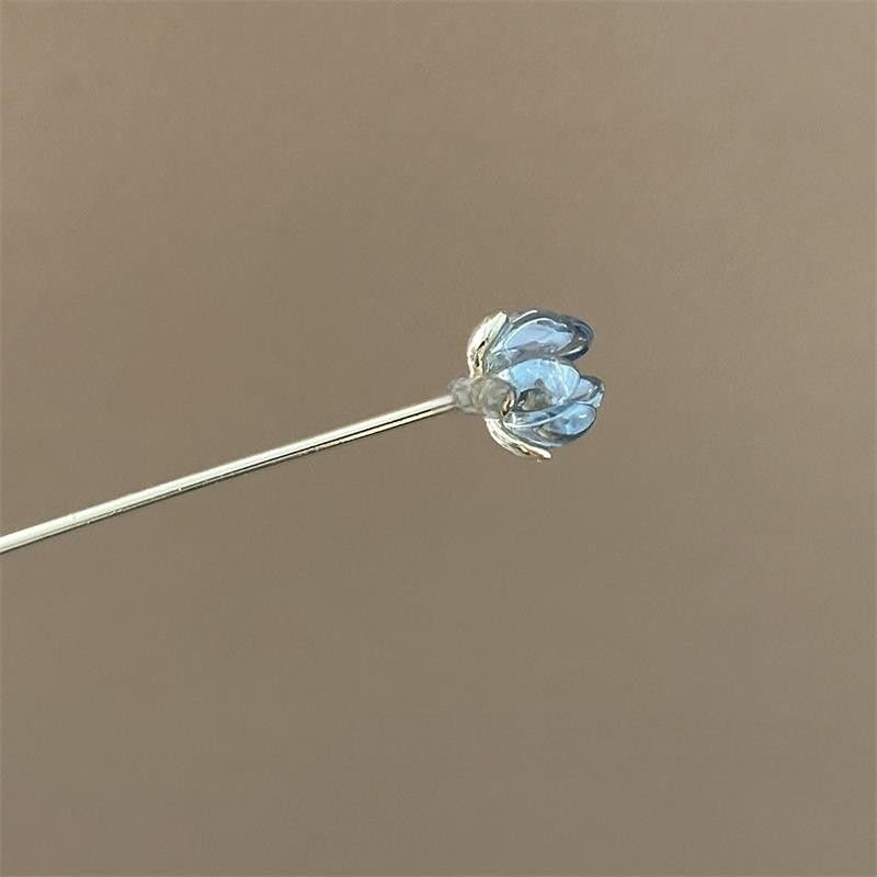 Blue Flower Hairpin, Daily Hai - Florist Supplies ulasan dan harga