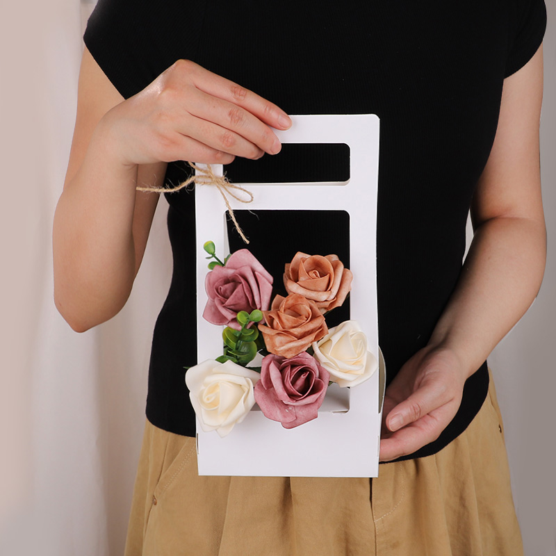 3/5Pcs Handheld Flower Box Kra - Flower Wrap Kraft ulasan dan harga