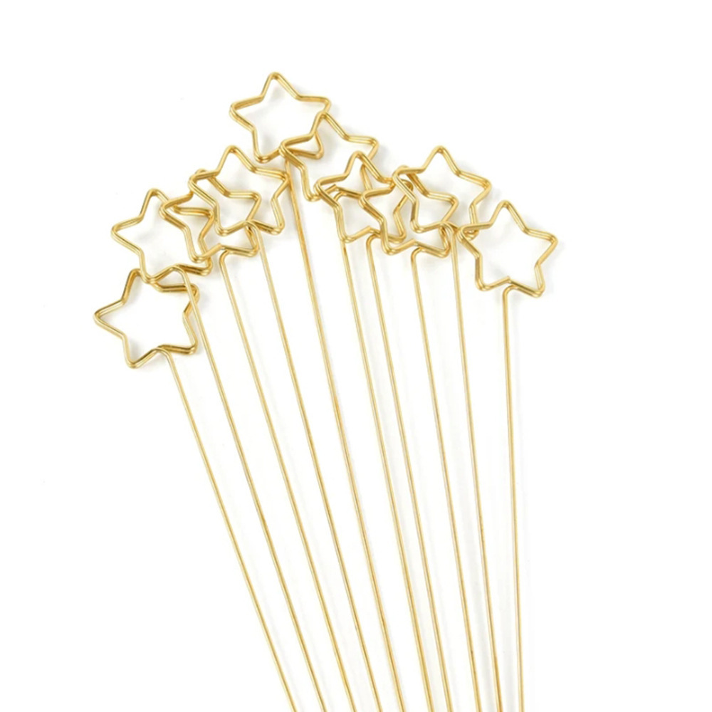 Metal Flower Card Pick Holder  - Floral Picks Wood ulasan dan harga