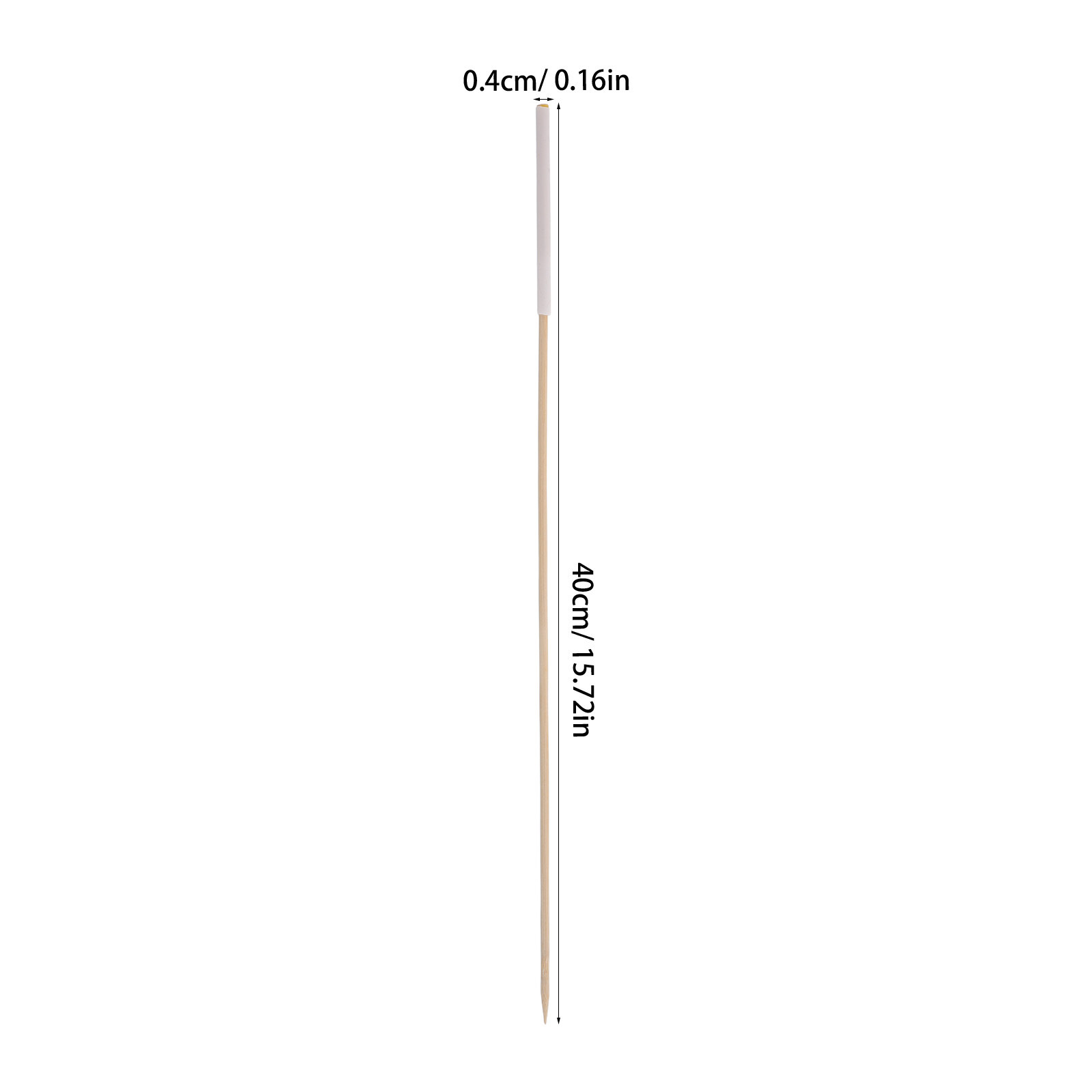 20Pcs Bamboo Sticks for DIY Fl - Floral Picks Wood ulasan dan harga