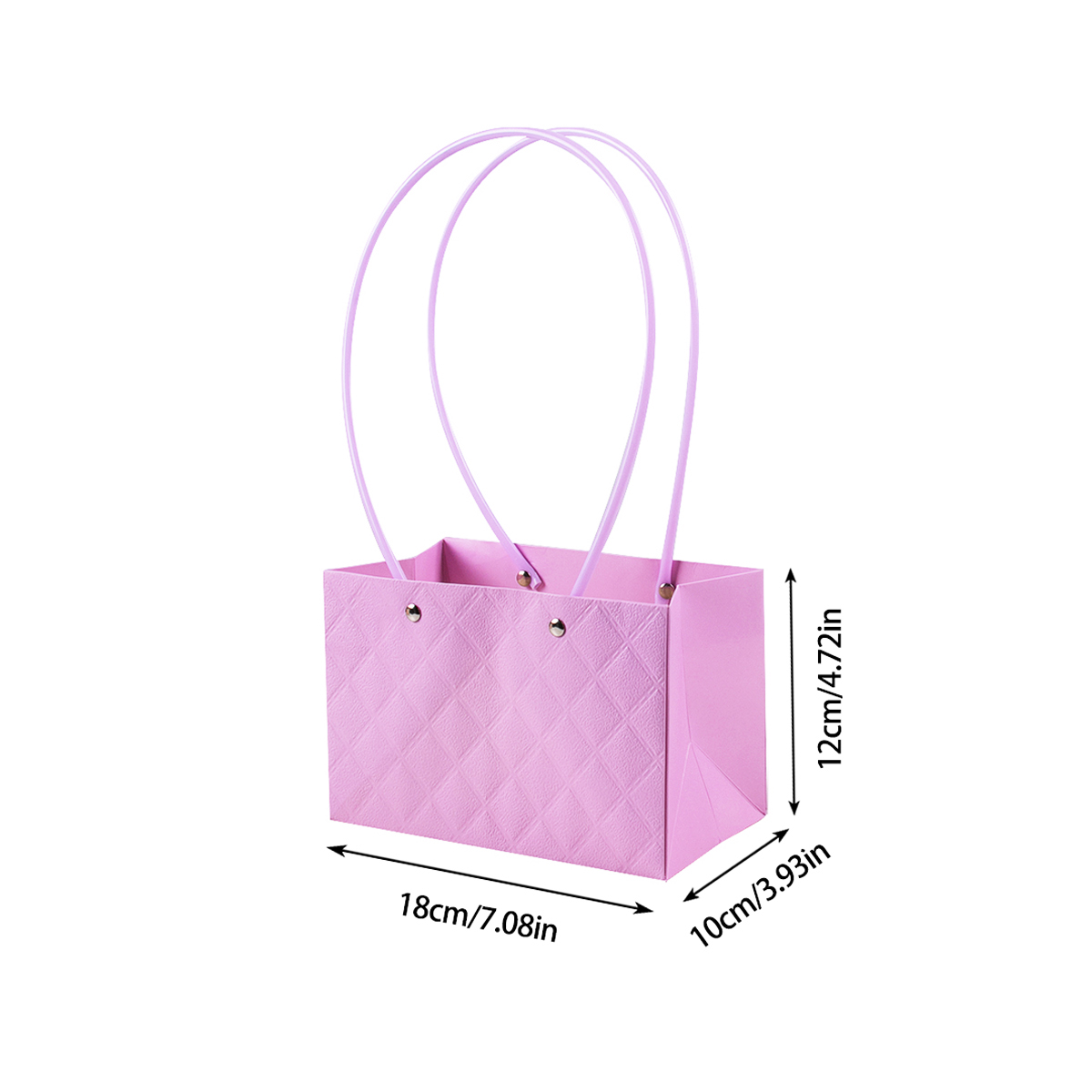 5Pcs Paper Flower Gift Bag Wit - Flower Wrap Kraft ulasan dan harga
