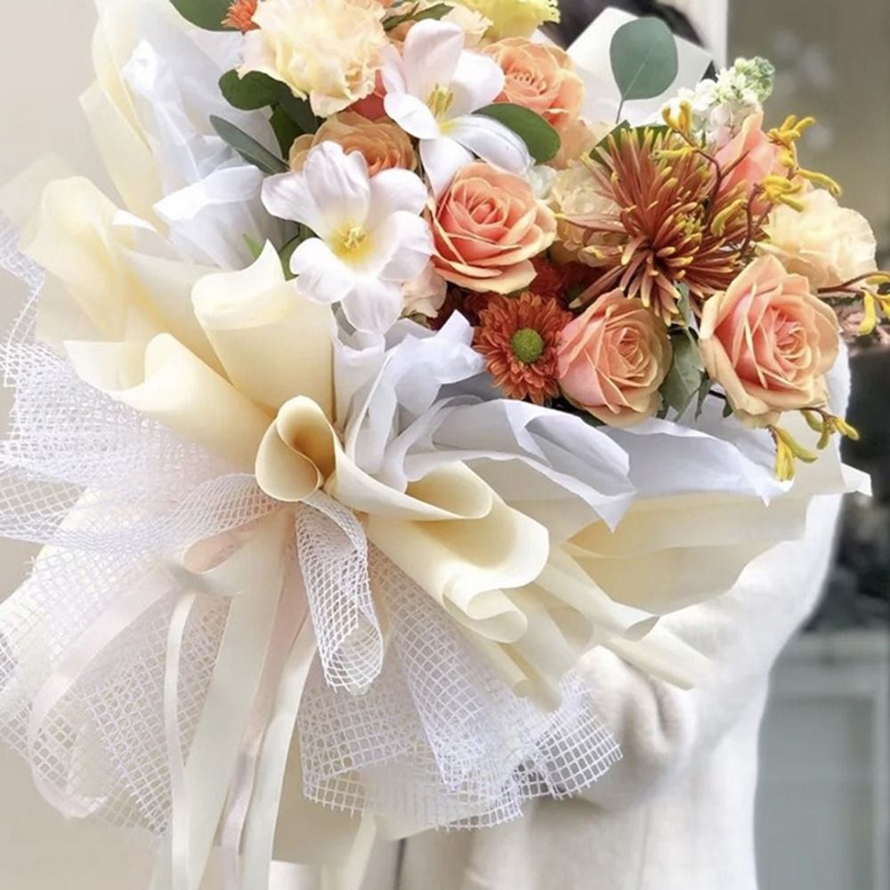 50cm Wide Fresh Flower Wrappin - Flower Wrap Kraft ulasan dan harga
