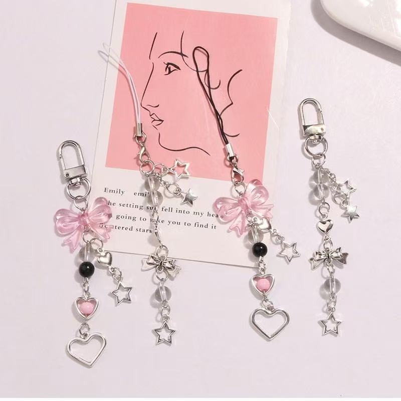 Cellphone Lanyard Keychain Wom - Florist Supplies ulasan dan harga