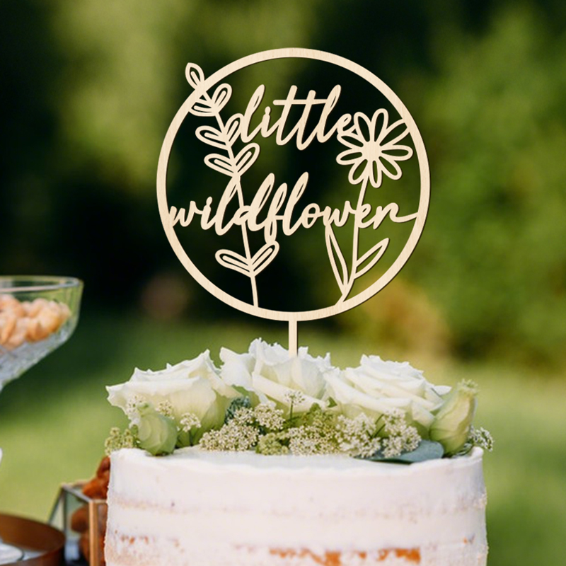 YOMDID Little Wildflower Woode - Floral Picks Wood ulasan dan harga