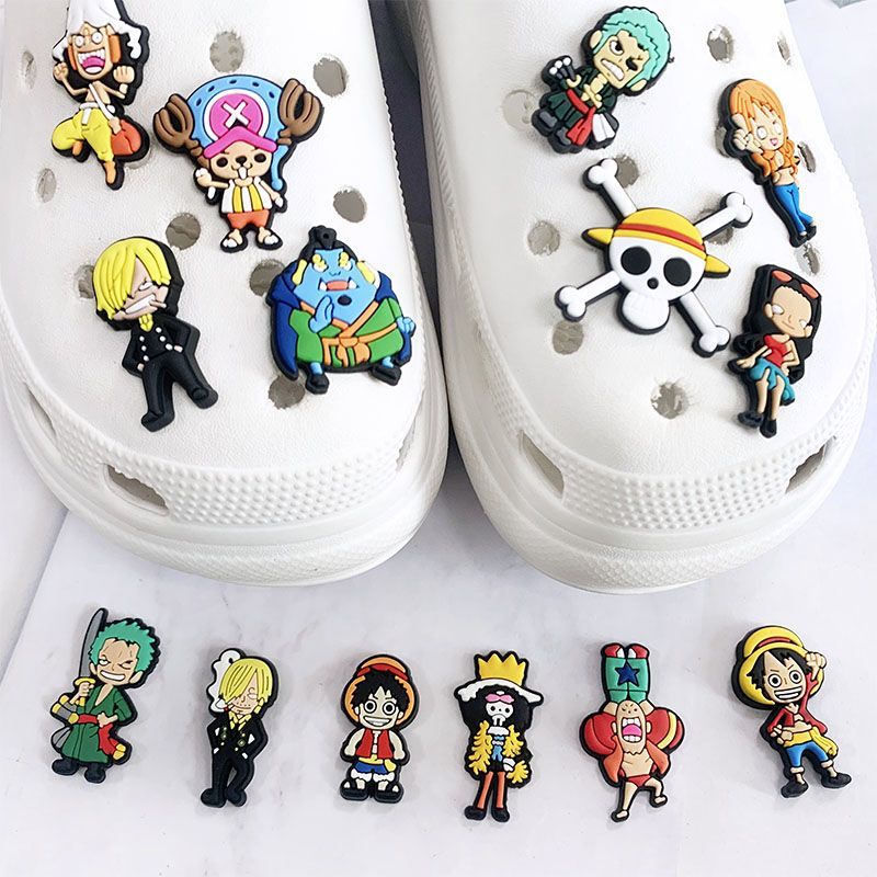 One Piece themed shoes with ac - Florist Supplies ulasan dan harga