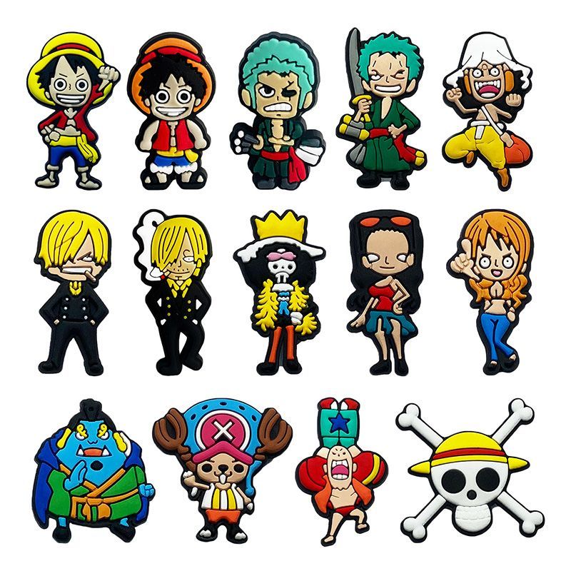 One Piece themed shoes with ac - Florist Supplies ulasan dan harga