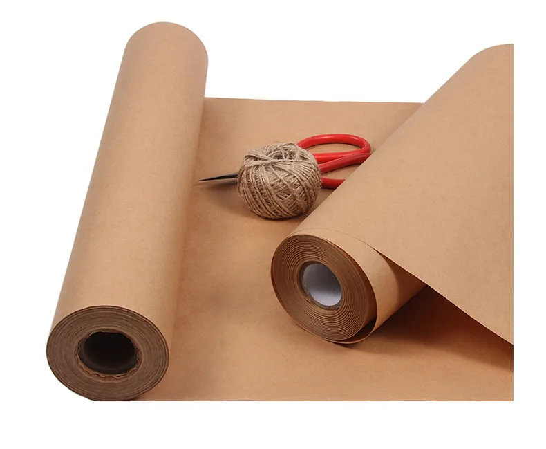 5/10m Brown Kraft Paper Roll,  - Flower Wrap Kraft ulasan dan harga