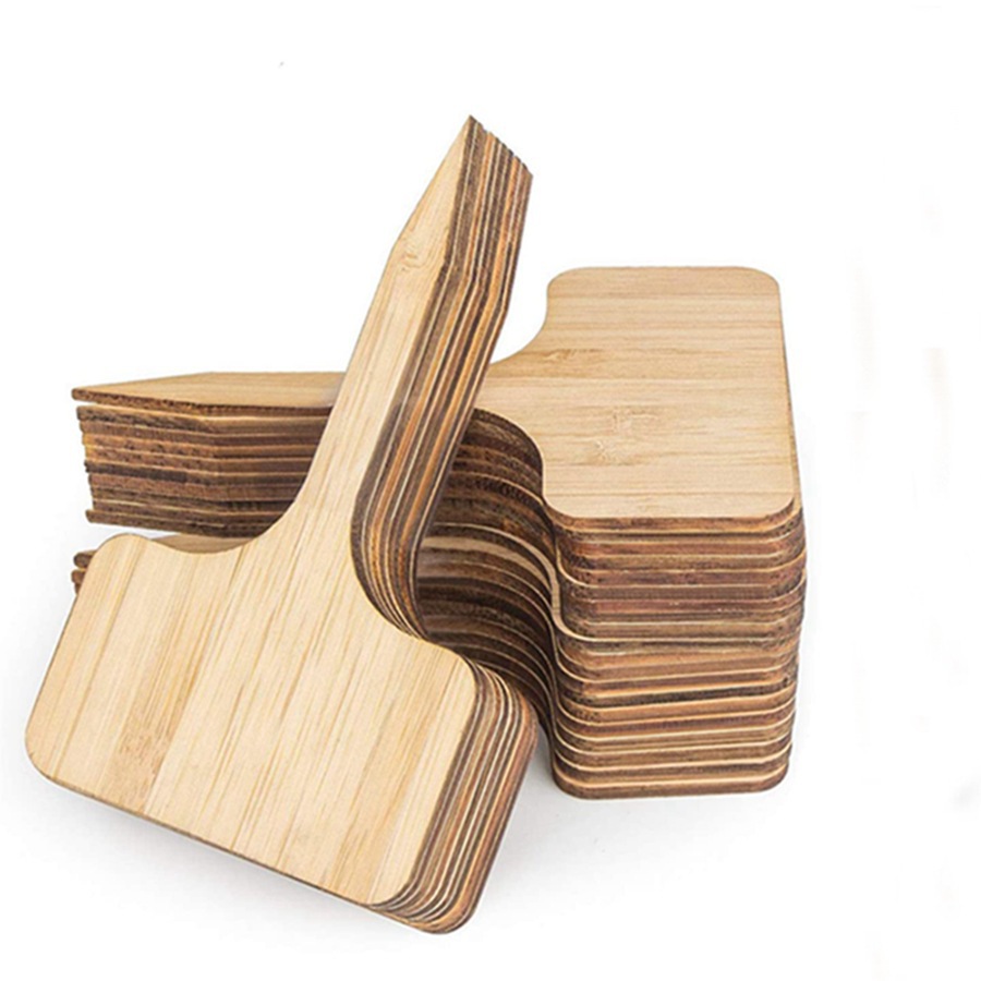 100Pcs Wooden Plant Tag Stakes - Floral Picks Wood ulasan dan harga